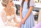 An hour before my wedding, my eleven-year-old daughter changed out of the lavender dress we’d chosen together and whispered, “It’s alright, Mom. You deserve a happy family.”